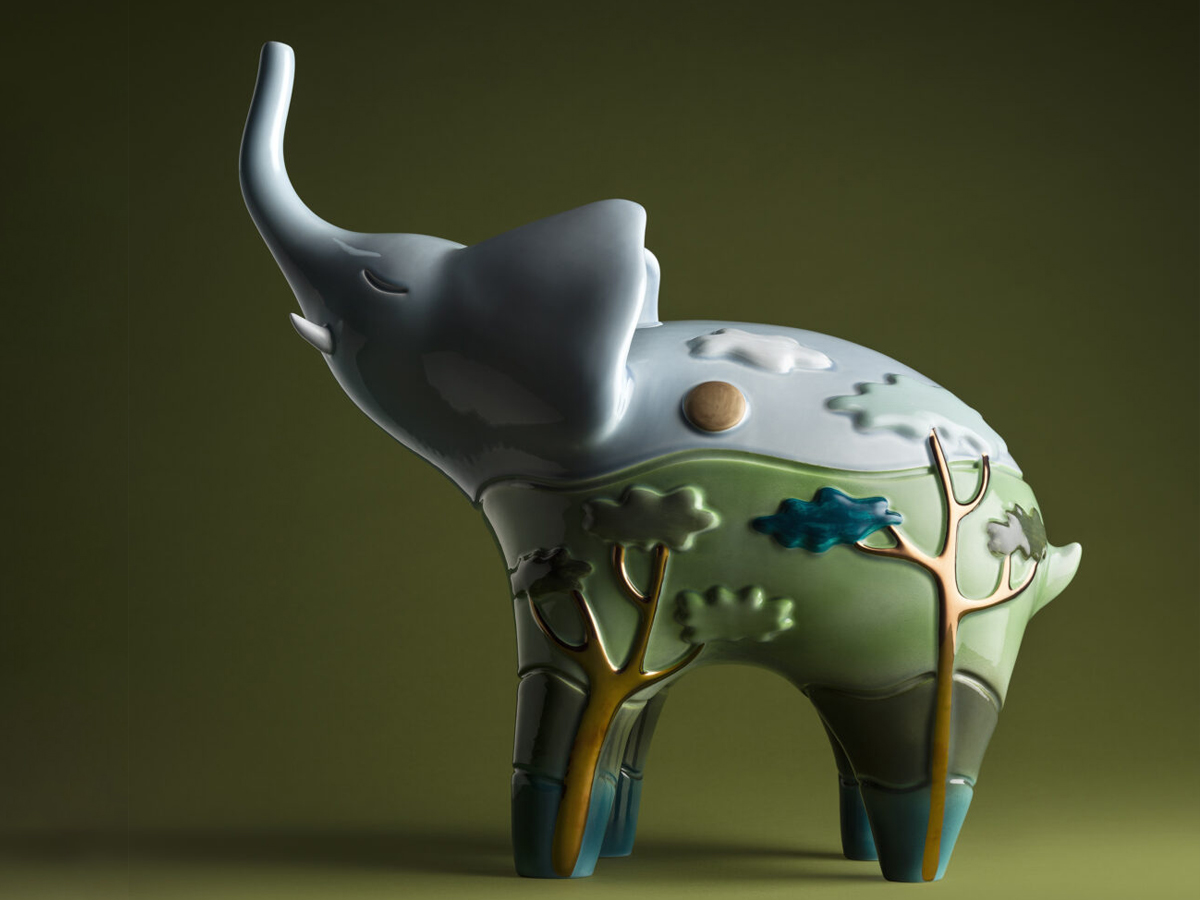 Bosa Surus Elephant Sculpture