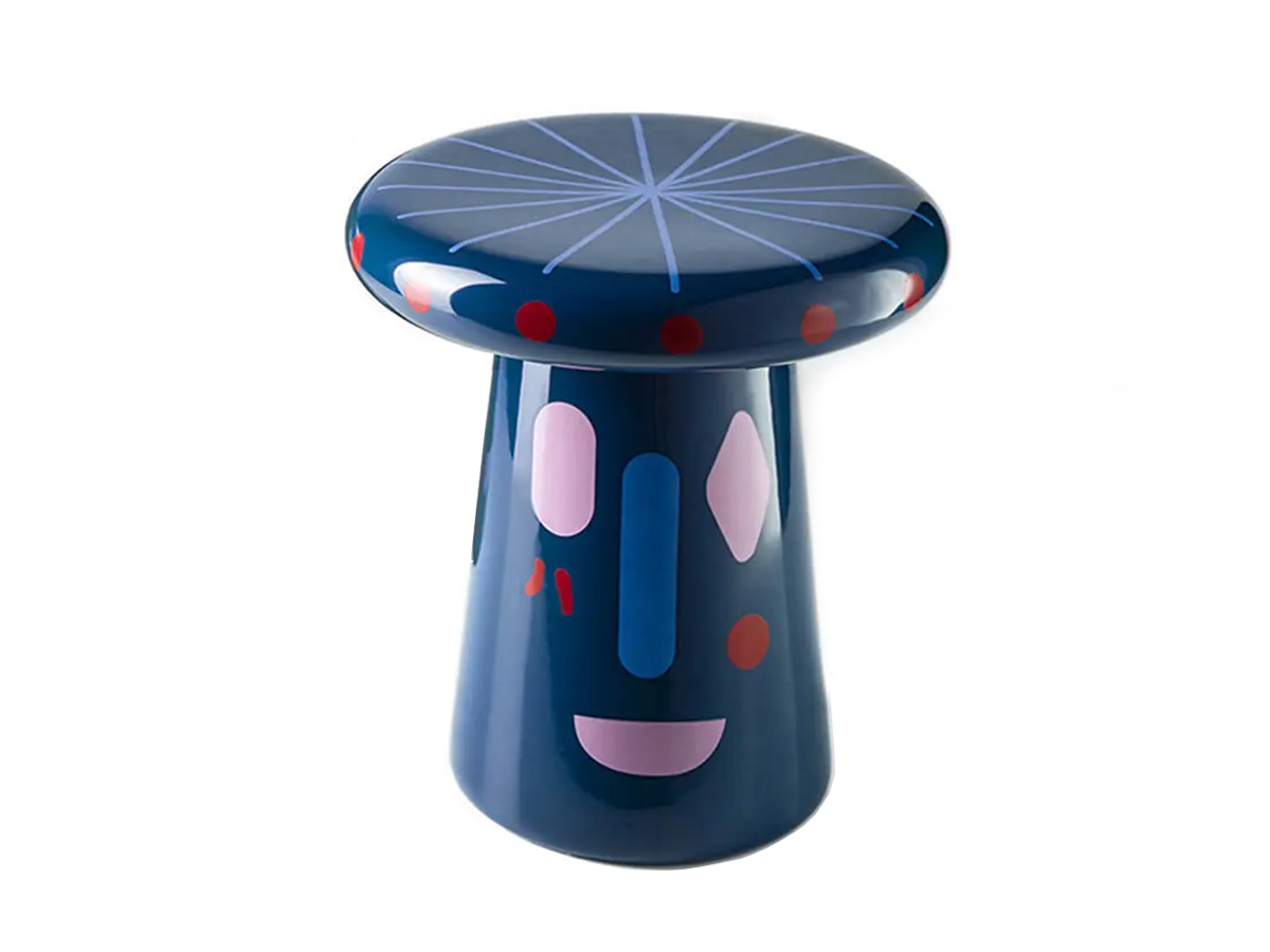 Bosa T Table Tall Coffee Table Baile 2 Peacock Blue