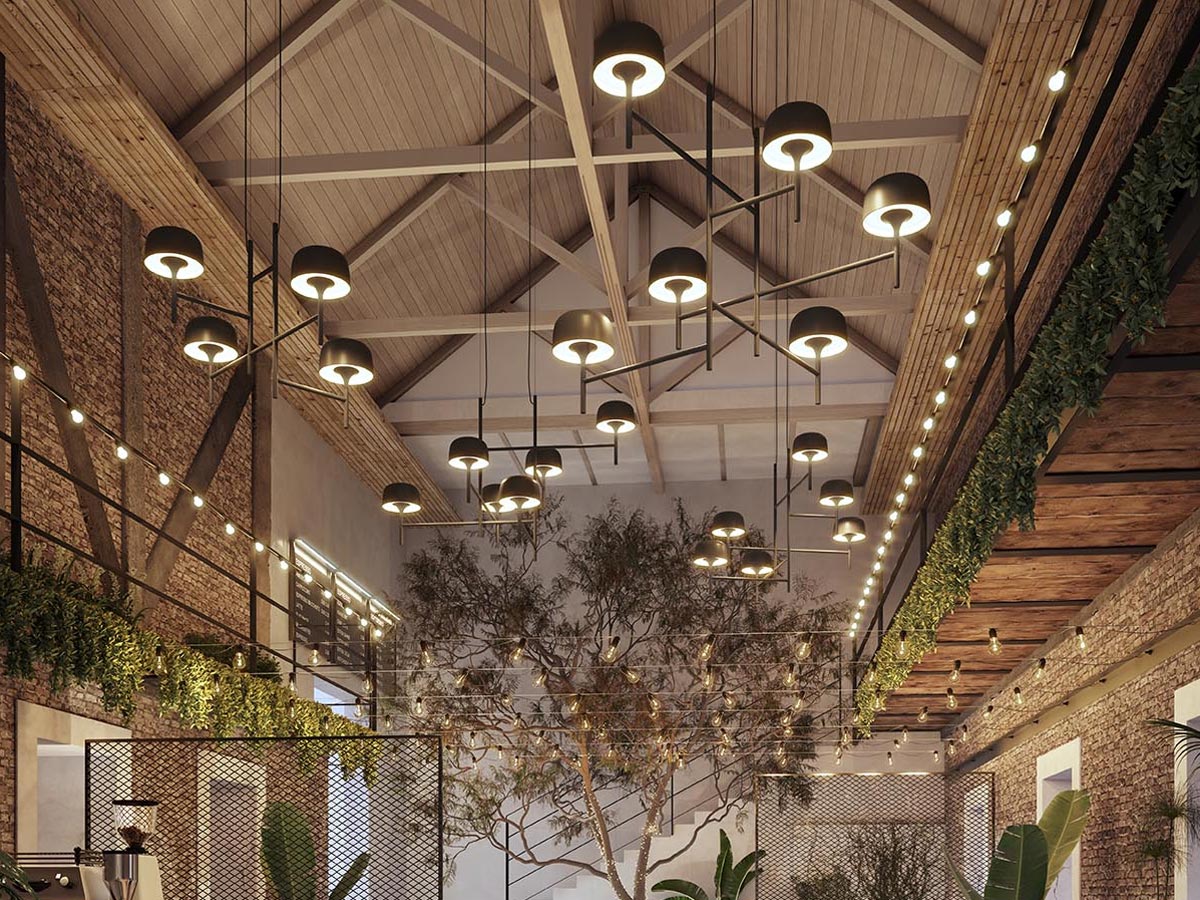 Bover Bol S4l Suspension Lamp
