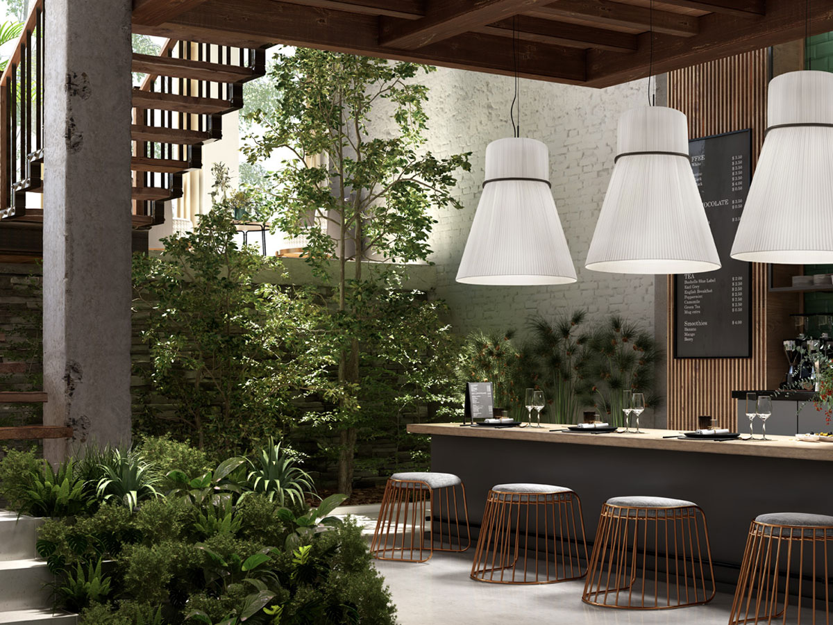 Bover Folie S70 Suspension Lamp