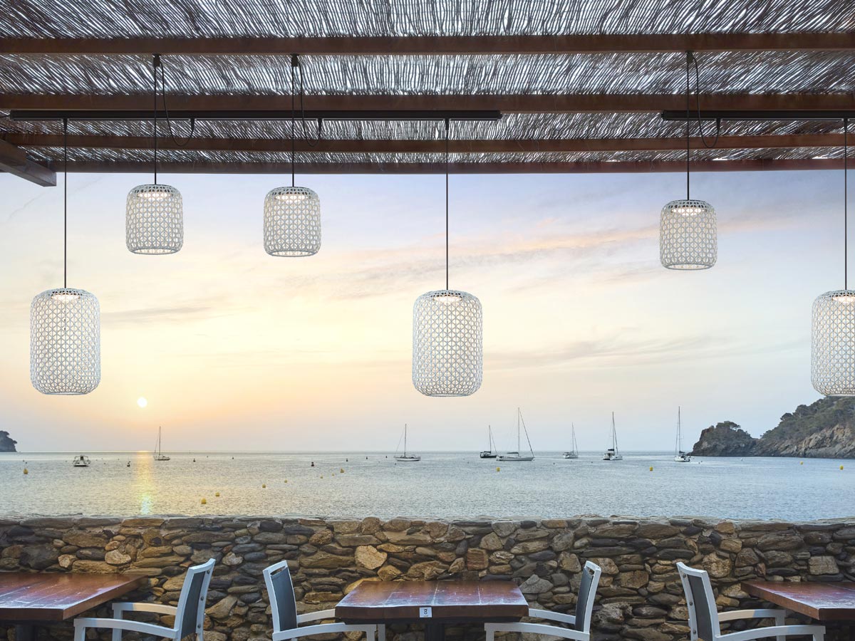 Bover Outrack Nans Pf214l Outdoor Suspension Lamp
