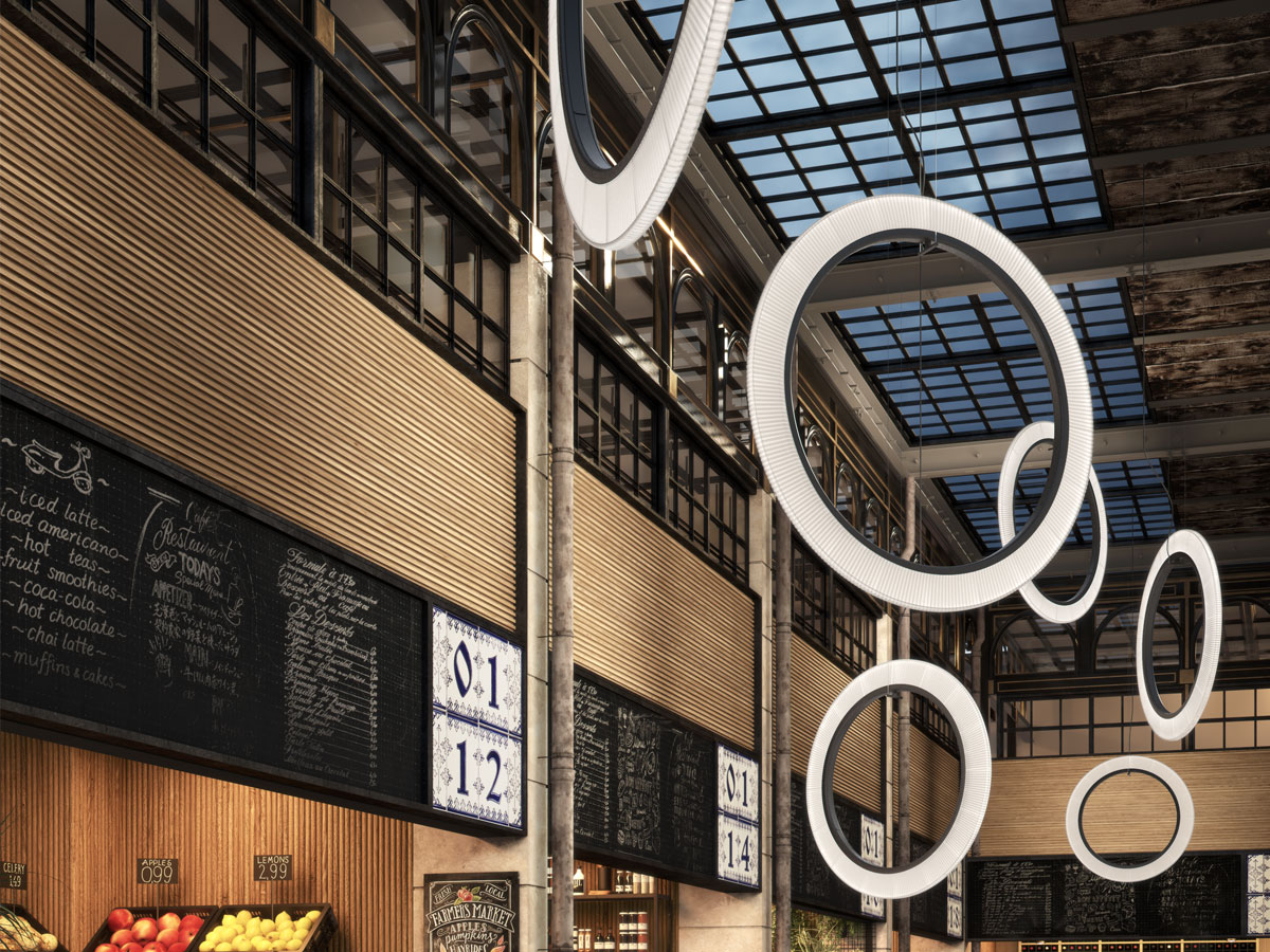 Bover Roda S150v Suspension Lamp