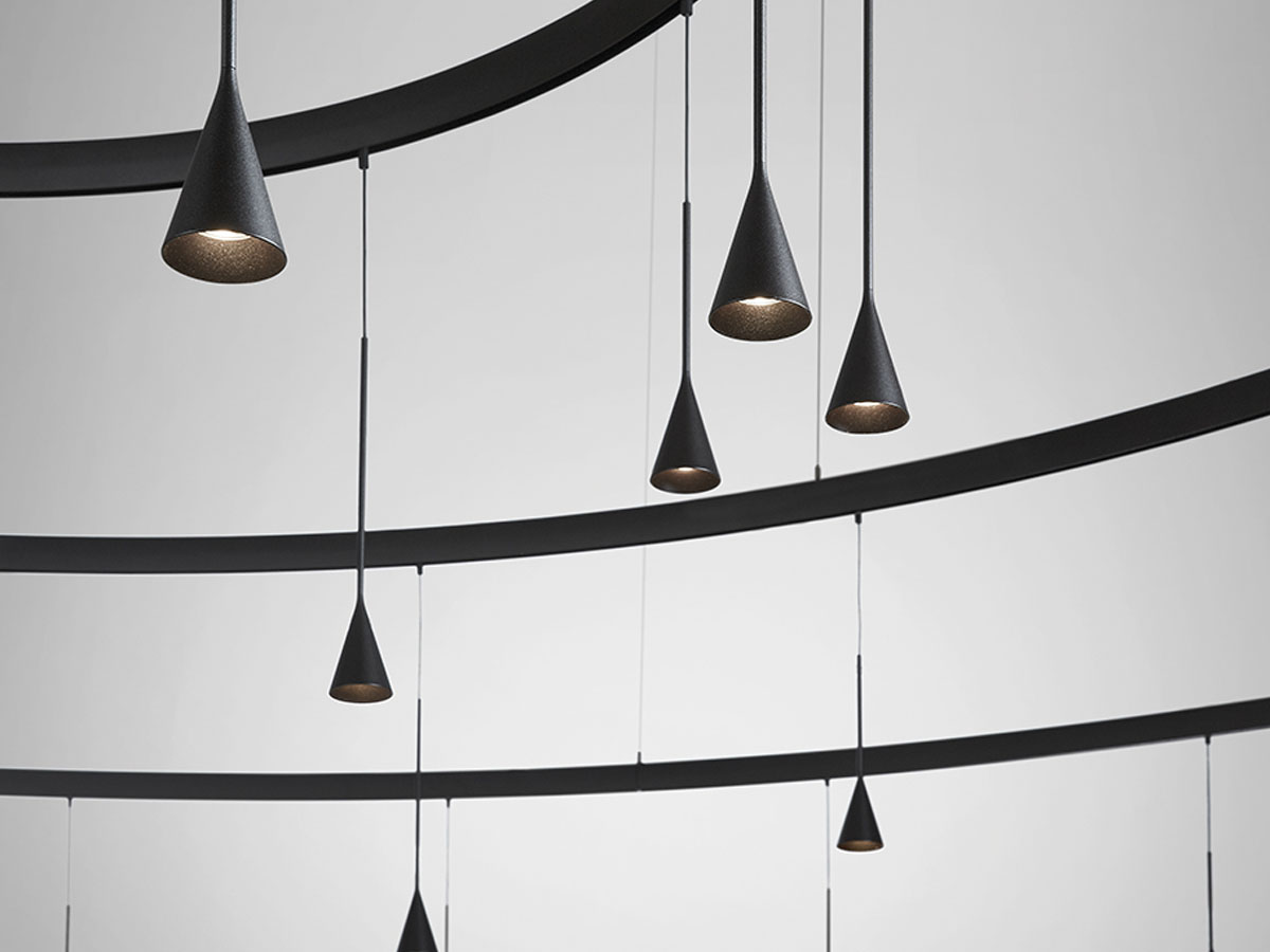 Bover Skybell Circle Collection Lamps