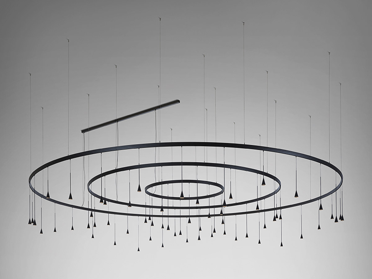 Bover Skybell Circle Collection Lamps