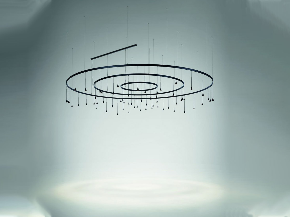 Bover Skybell Circle Collection Lamps