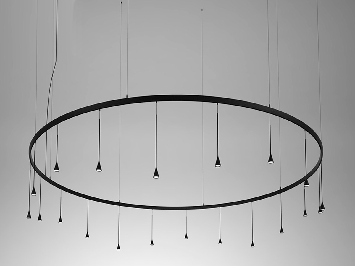 Bover Skybell Circle Collection Lamps
