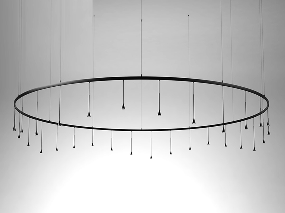 Bover Skybell Circle Collection Lamps