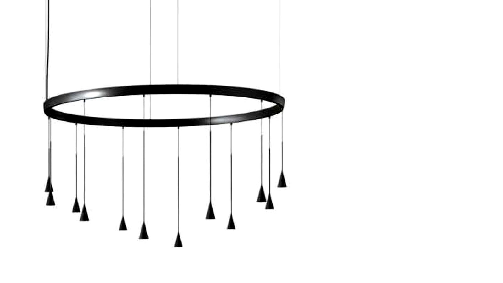 Bover Skybell Circle Collection Lamps
