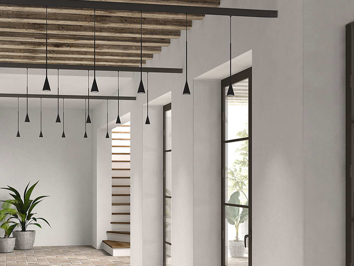 Bover Skybell Linear Collection Lamps