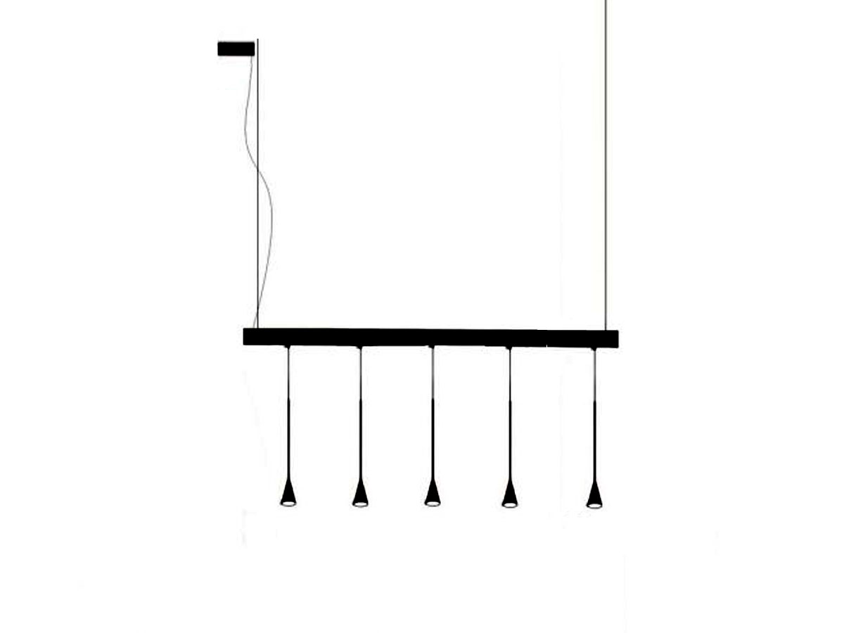 Bover Skybell Linear Collection Lamps