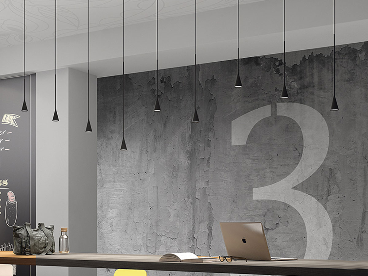 Bover Skybell Linear Collection Lamps