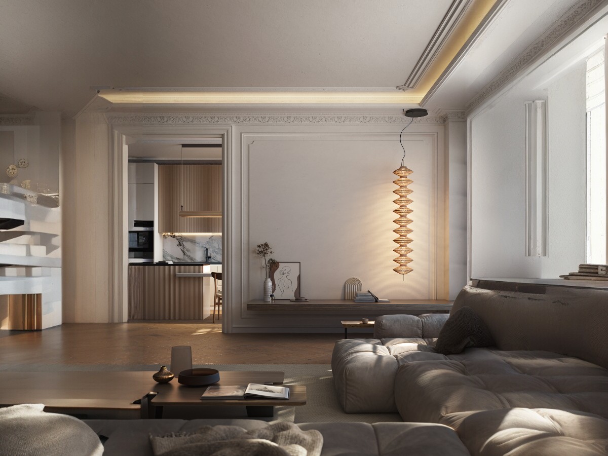 Bover Yuyun L Suspension Lamp