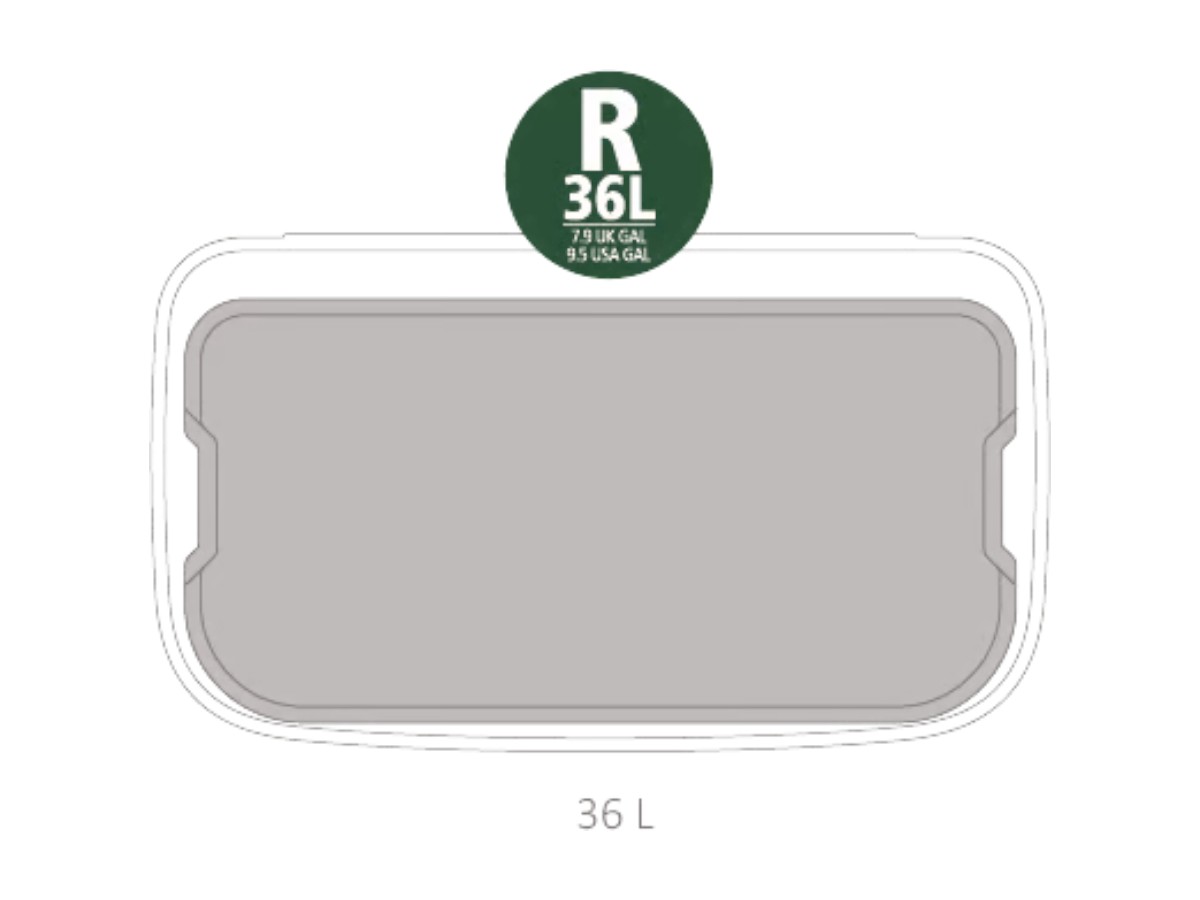 Мусорное ведро Brabantia Bo Touch Bin, 36 л