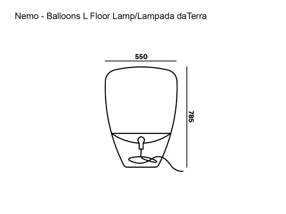 Brokis Balloons Large Floor Lamp