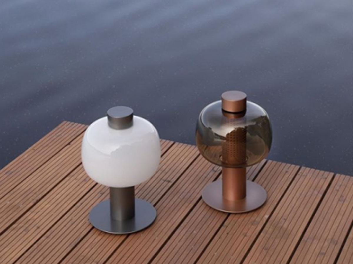 Brokis Bonbori Small Table Floor Lamp Outdoor