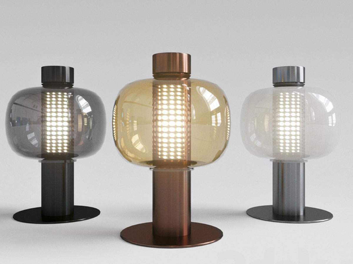 Brokis Bonbori Small Table Floor Lamp Outdoor