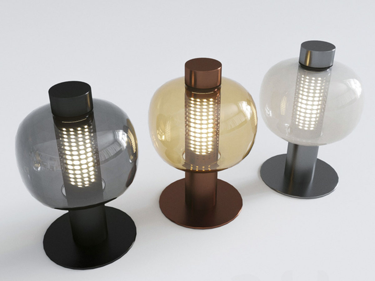 Brokis Bonbori Small Table Floor Lamp Outdoor