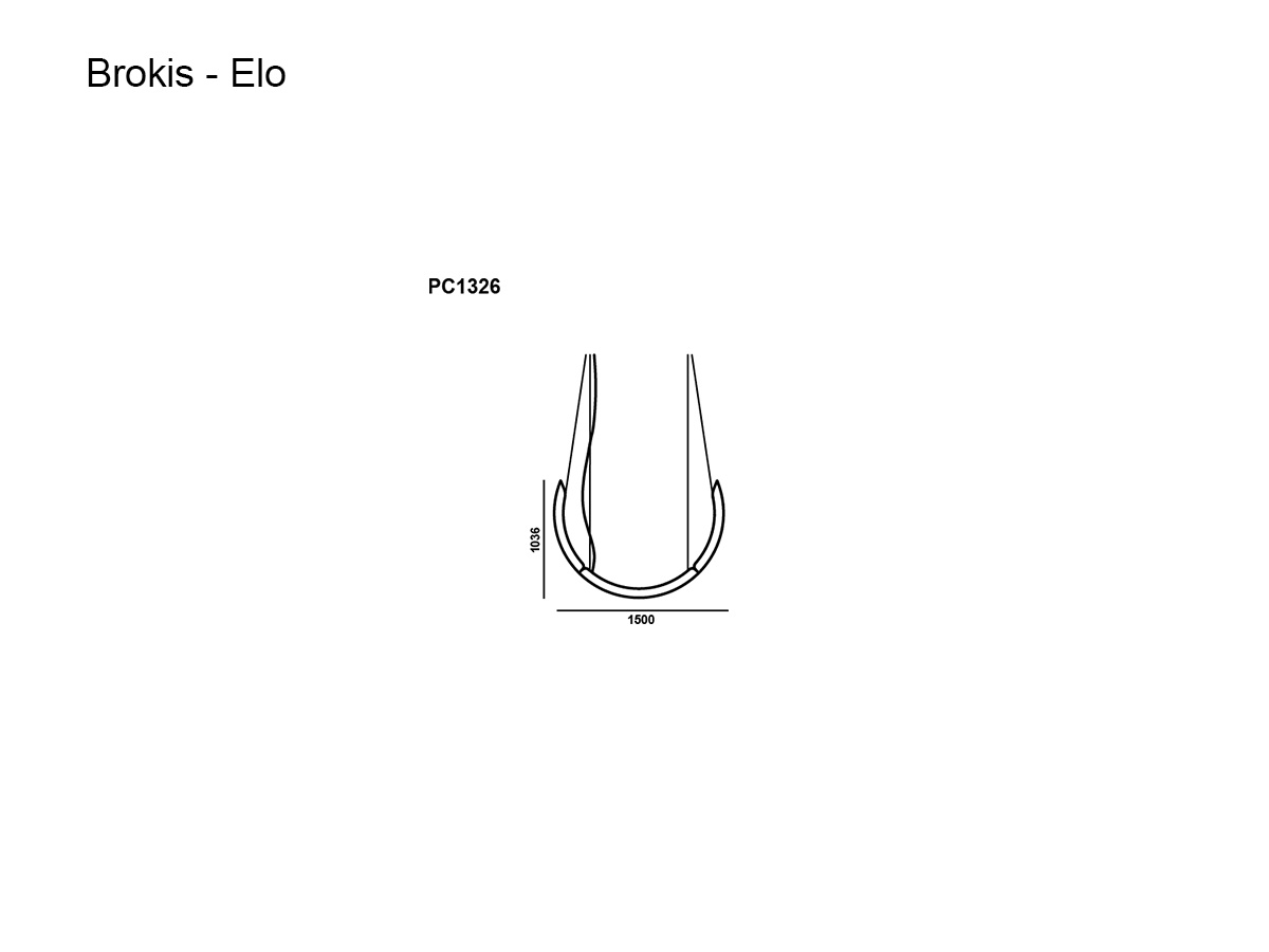 Brokis Elo Suspension Lamp