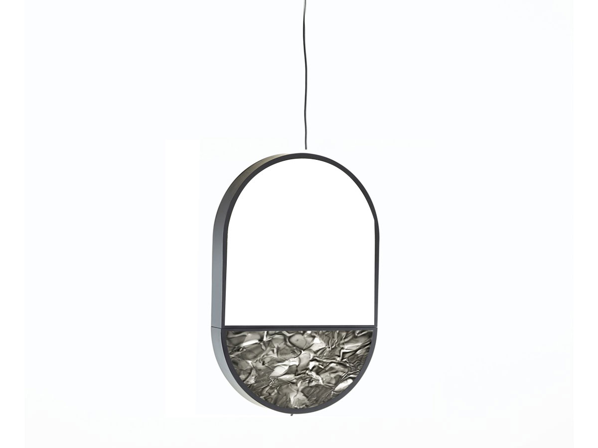 Brokis Geometric Oval 1 3 Bottom Suspension Lamp