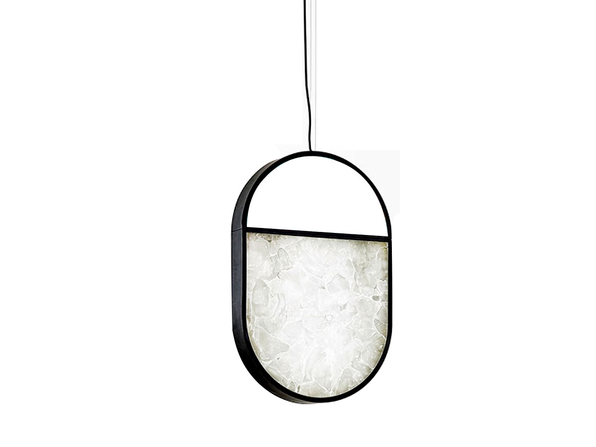 Brokis Geometric Oval 23 Bottom Suspension Lamp