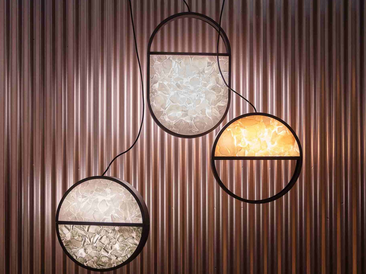 Brokis Geometric Oval 23 Bottom Suspension Lamp