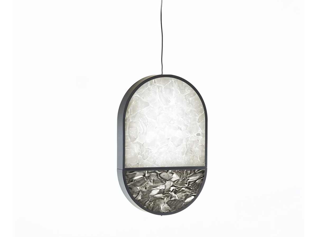 Brokis Geometric Oval Full Bottom Suspension Lamp