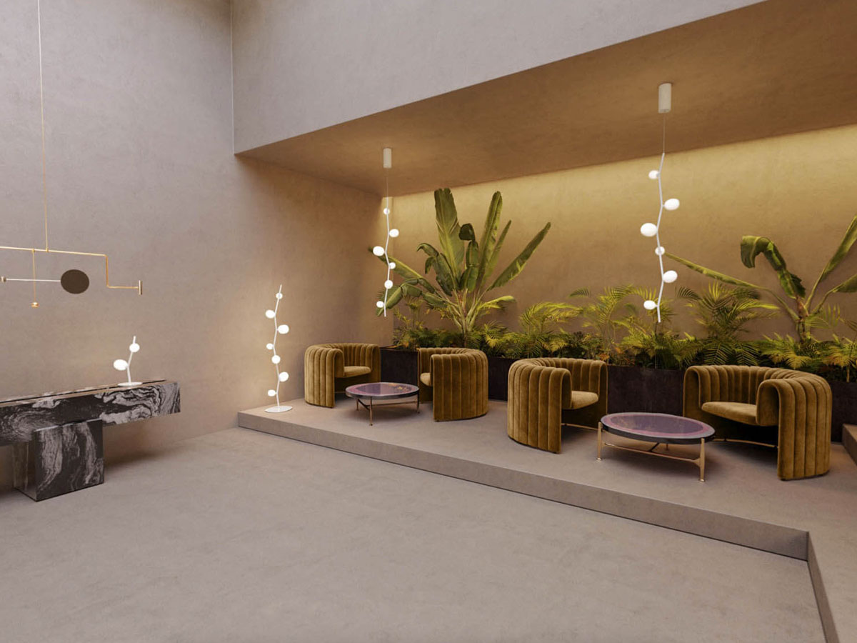 Brokis Ivy Vertical 8 Suspension Lamp