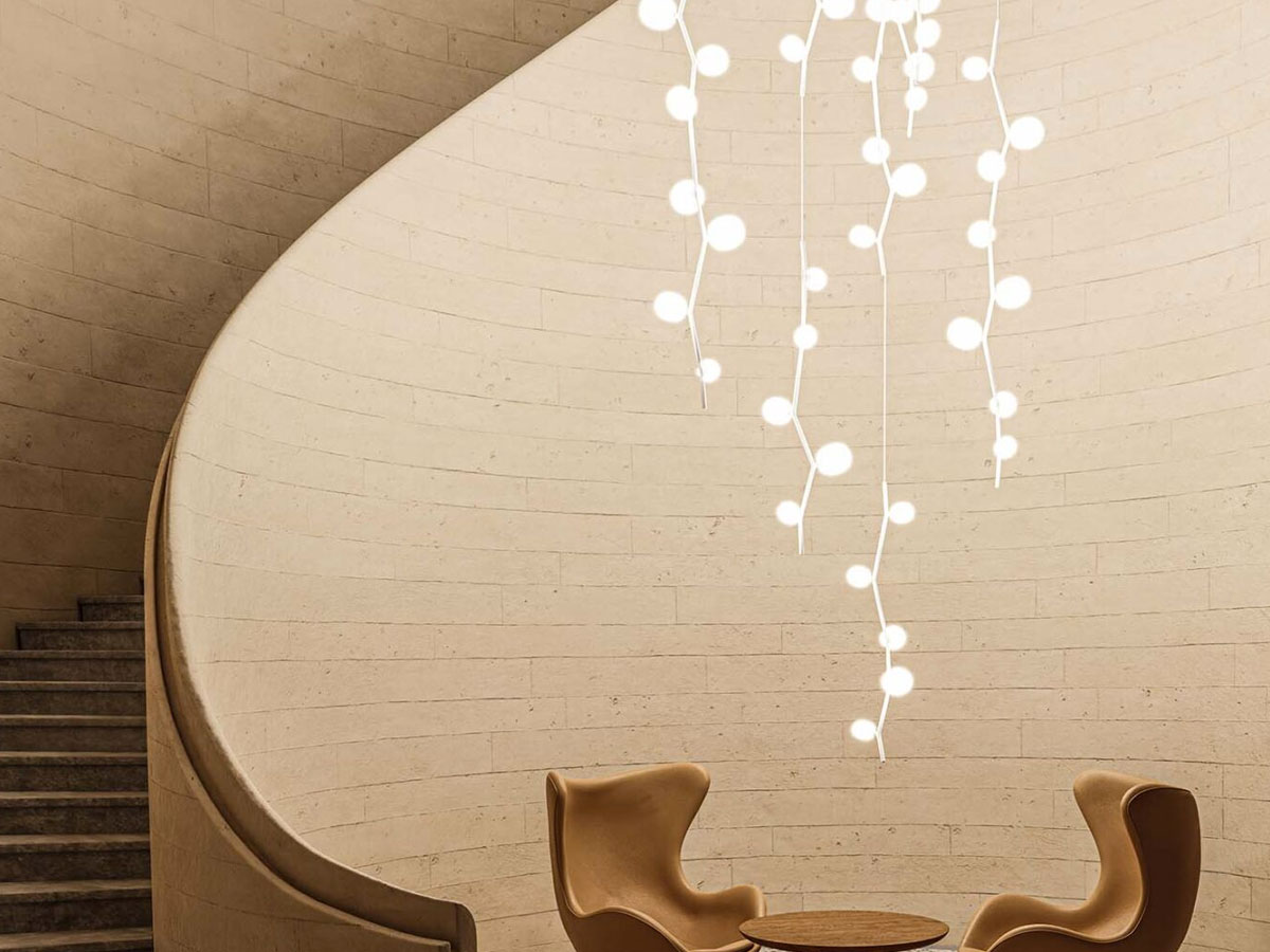 Brokis Ivy Vertical 8 Suspension Lamp