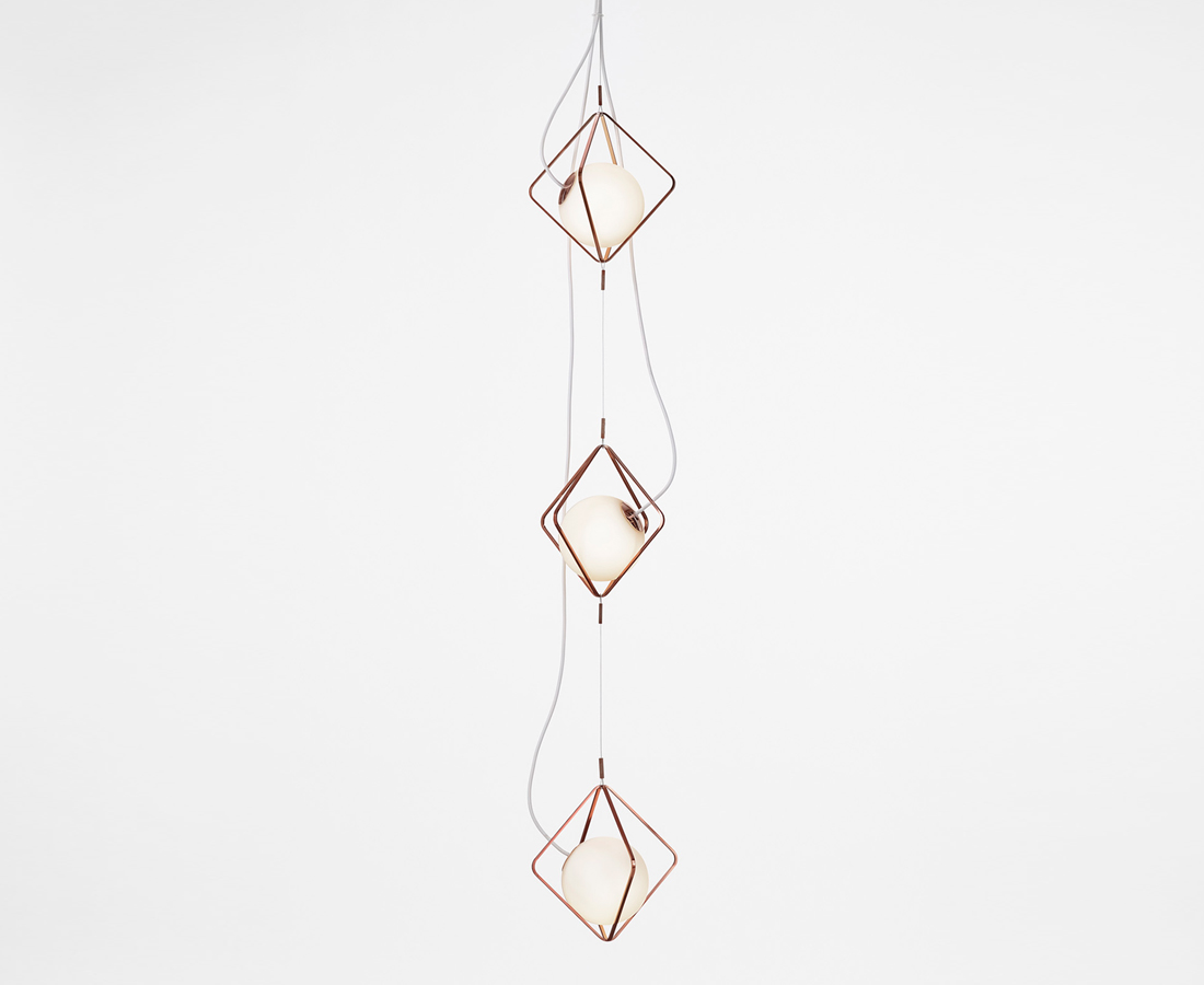 Brokis Jack O Lantern Triple Suspension Lamp