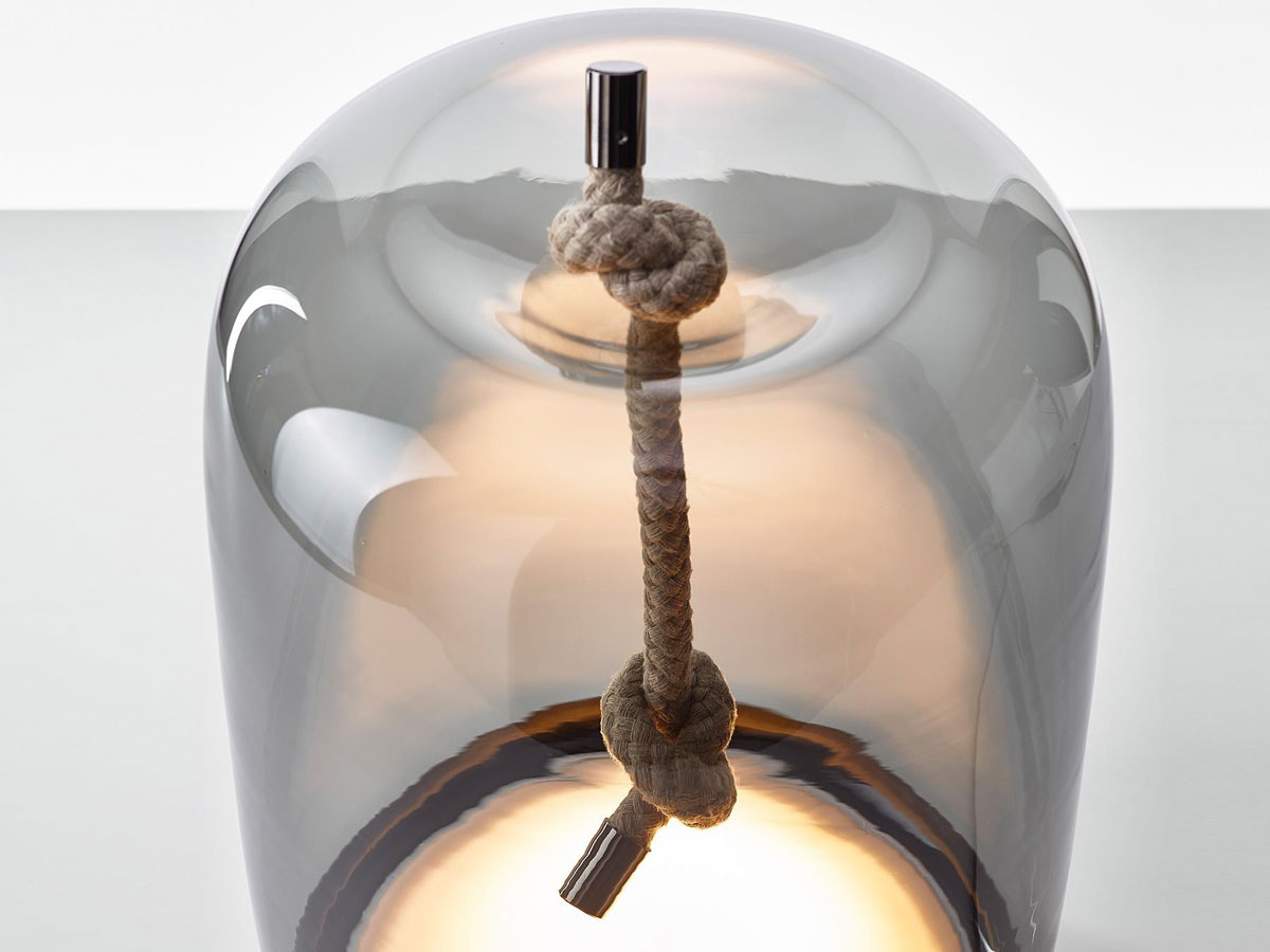 Brokis Knot Cilindro Battery Table Lamp Outdoor