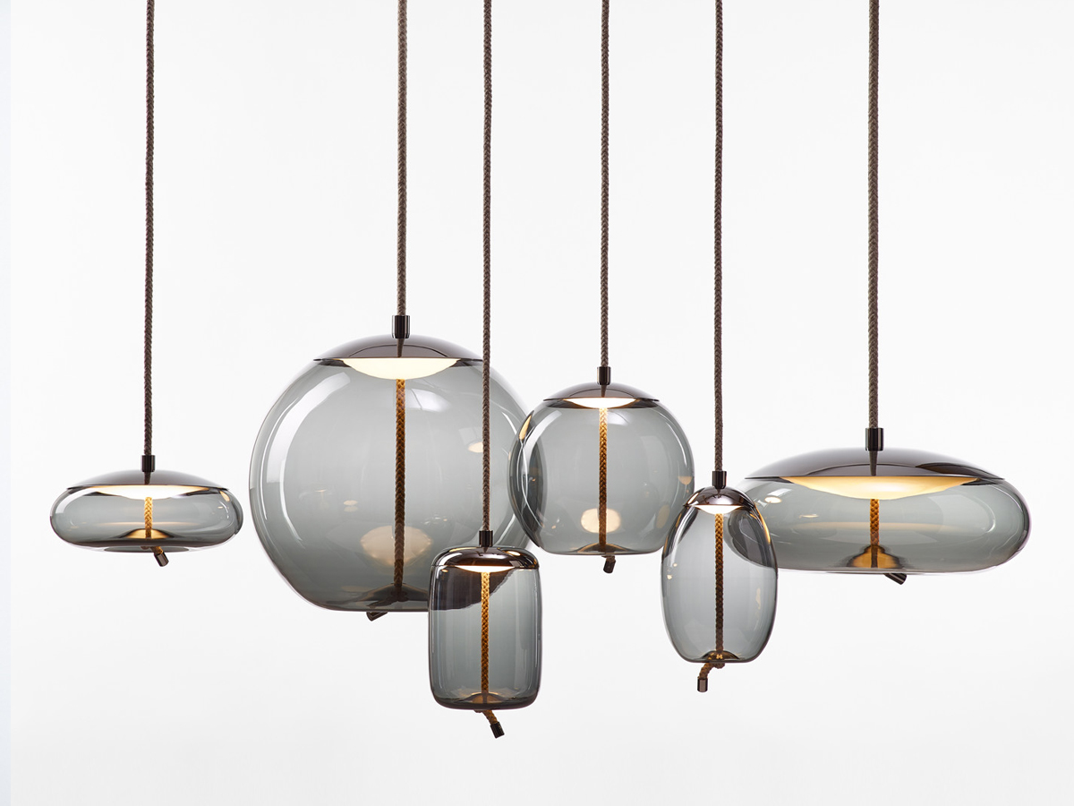 Brokis Knot Cilindro Small Suspension Lamp
