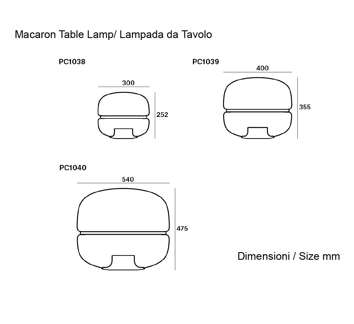 Brokis Macaron Table Lamp