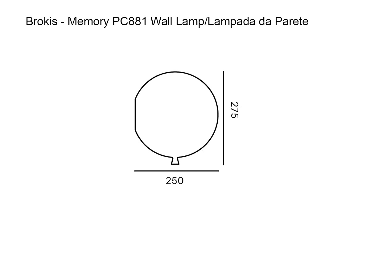 Бра Brokis Memory PC881