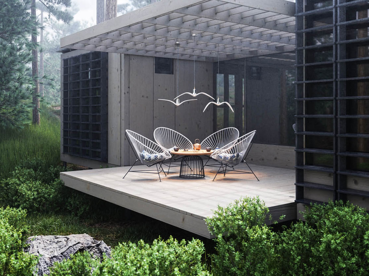 Brokis Night Birds Exterior Pc1111 Suspension Lamp Outdoor