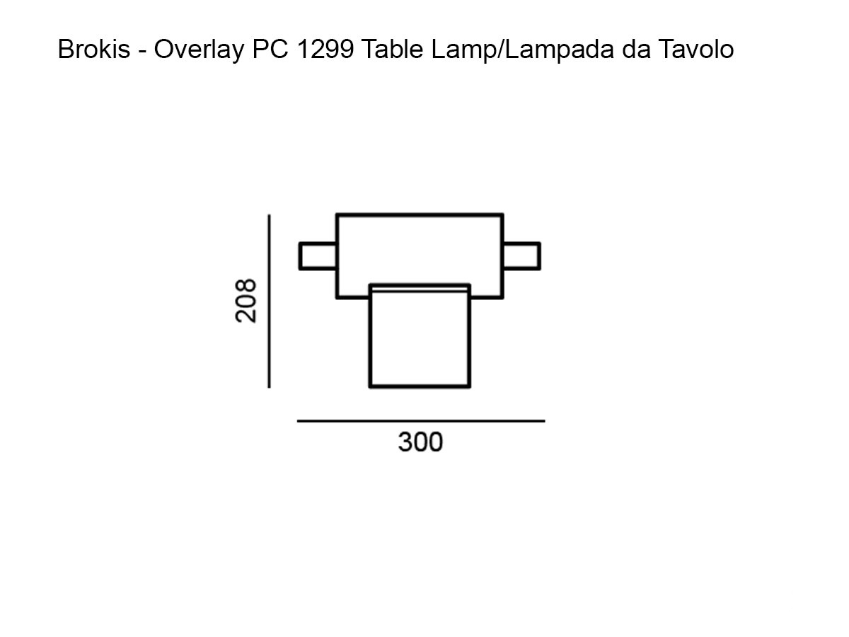 Brokis Overlay Pc1299 S Table Lamp