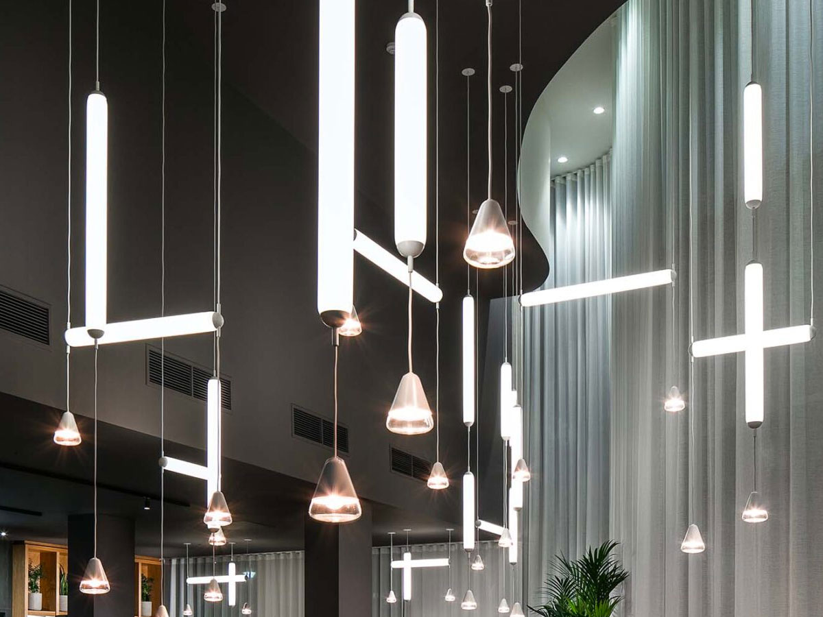 Brokis Puro Solo Vertical 1000 Suspension Lamp