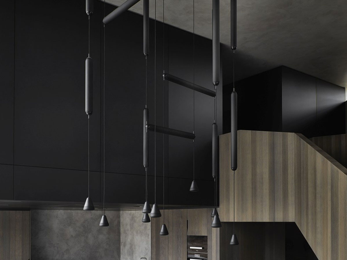 Brokis Puro Solo Vertical 400 Suspension Lamp
