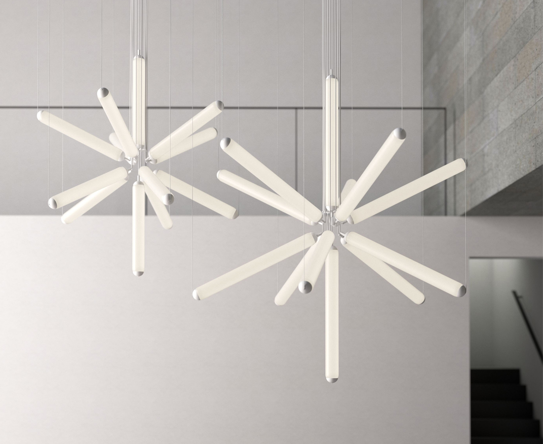 Brokis Puro Sparkle Medium Suspension Lamp
