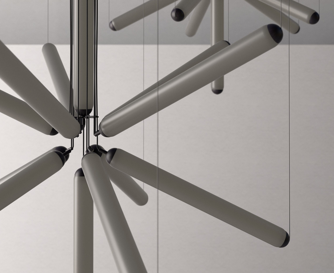 Brokis Puro Sparkle Large Suspension Lamp