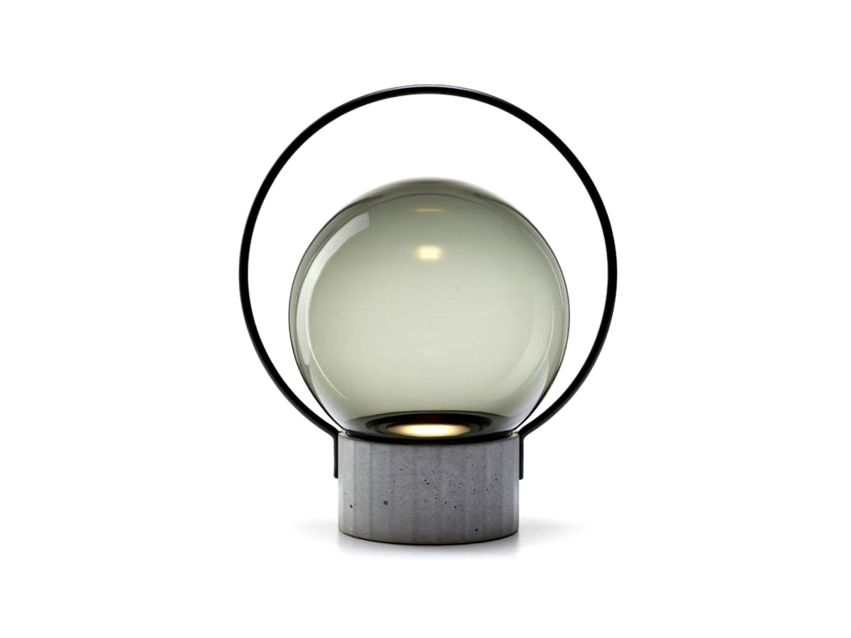 Brokis Sfera Pc1271 Table Floor Lamp Portable Glass Colour Smoke
