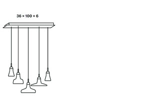 Brokis Shadows Xl Pc1000 Set Suspension Lamp