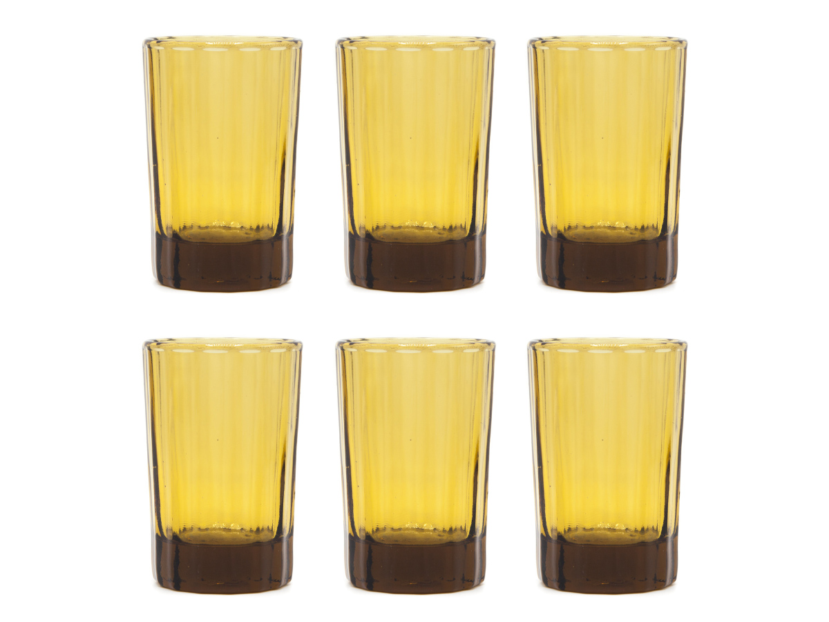Стакан Brût Homeware Reed, аква 20 кл · набор 6