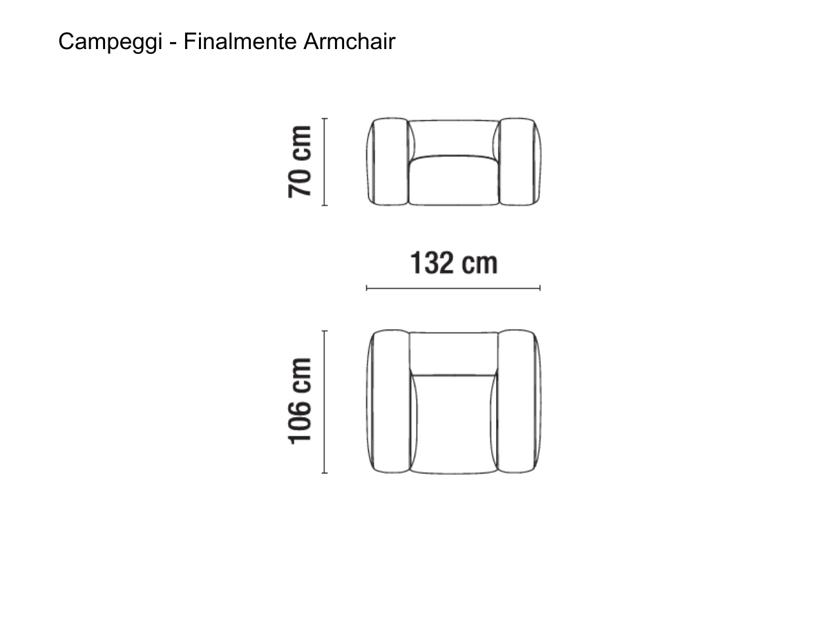 Campeggi Finalmente Armchair