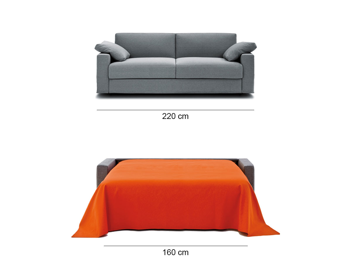 Campeggi Goup Three Seater Sofa Bed Maxi 346323