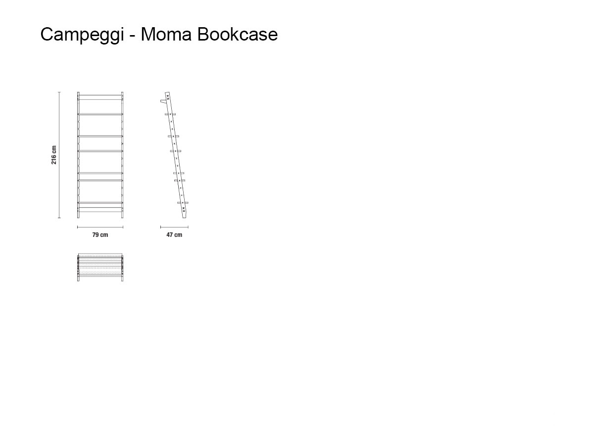 Campeggi Moma Bookcase