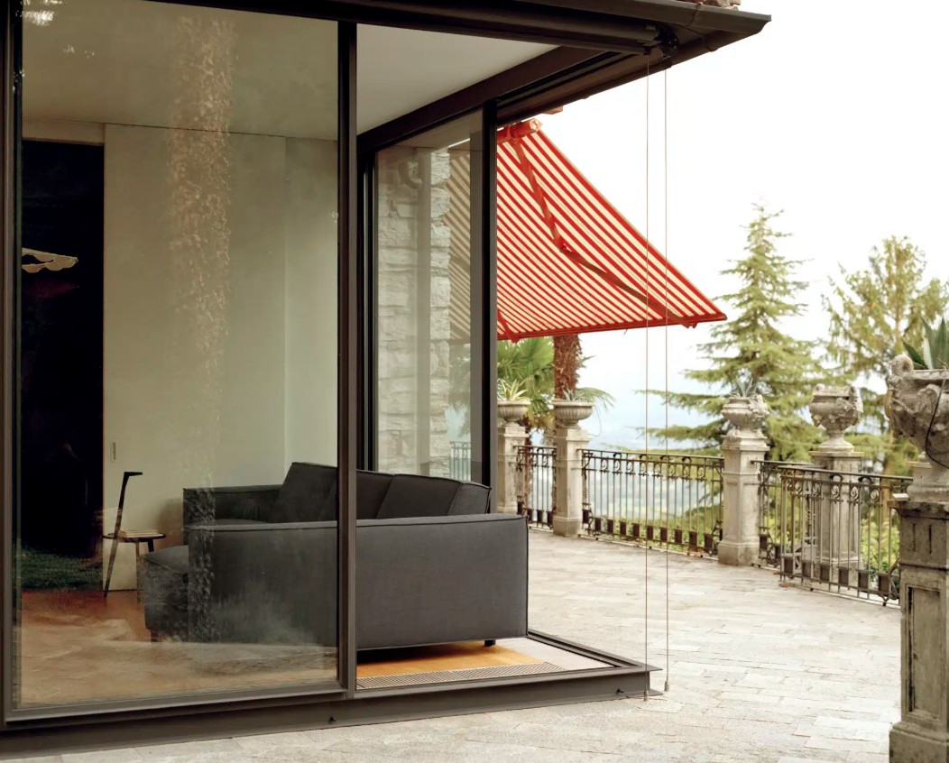 Campeggi Pit Sofa Bed With Chaise Longue L 316 Cm