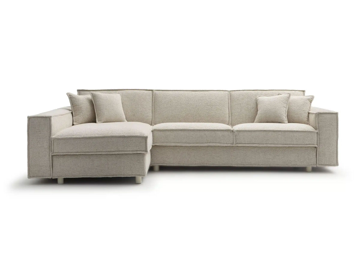 Campeggi Pit Sofa Bed With Chaise Longue L 316 Cm