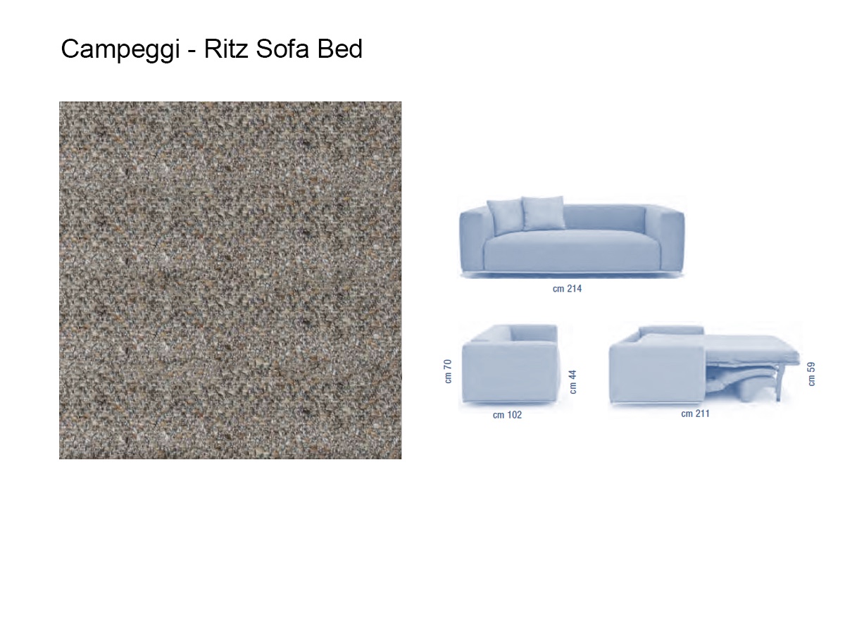 Campeggi Ritz Sofa Bed Small 74980e