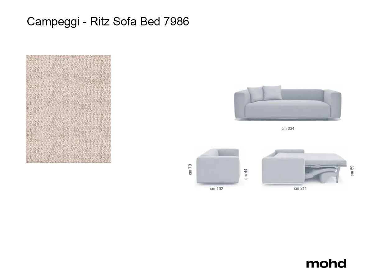 Campeggi Ritz Sofa Bed Big 853223