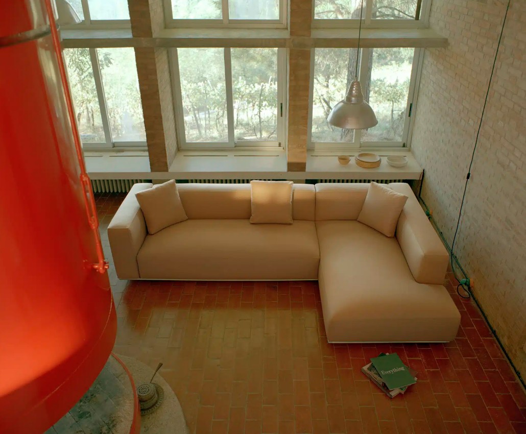 Campeggi Ritz Sofa Bed With Chaise Longue L 302 Cm